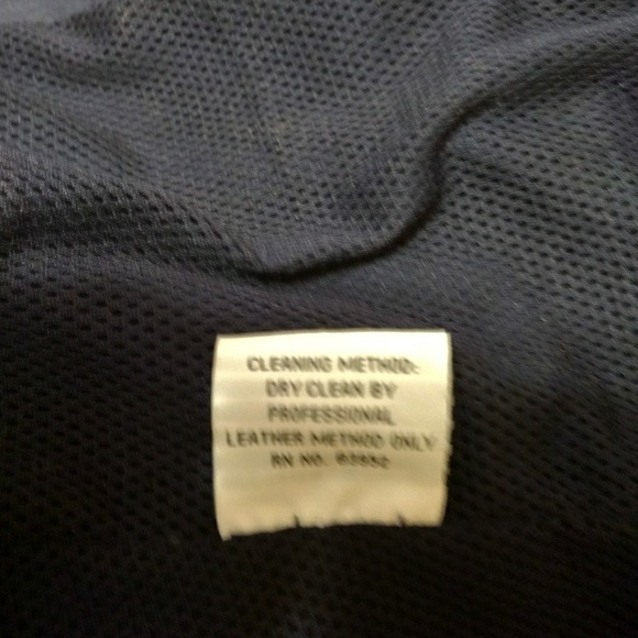 Bagatelle - Navy Blue leather jacket - Picture 3 of 8